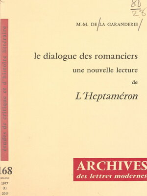 cover image of Le dialogue des romanciers